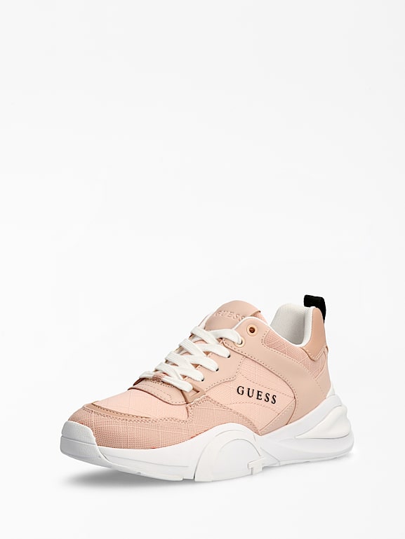 Guess pink sale sneakers