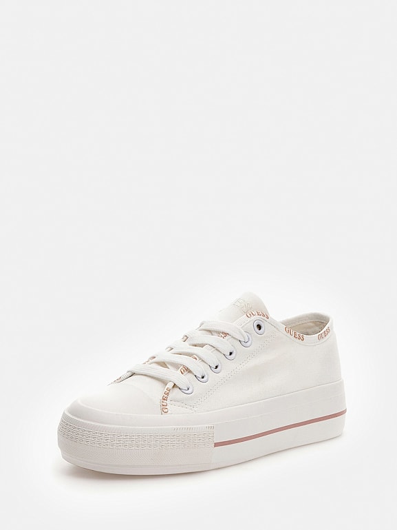 Guess canvas sneakers store