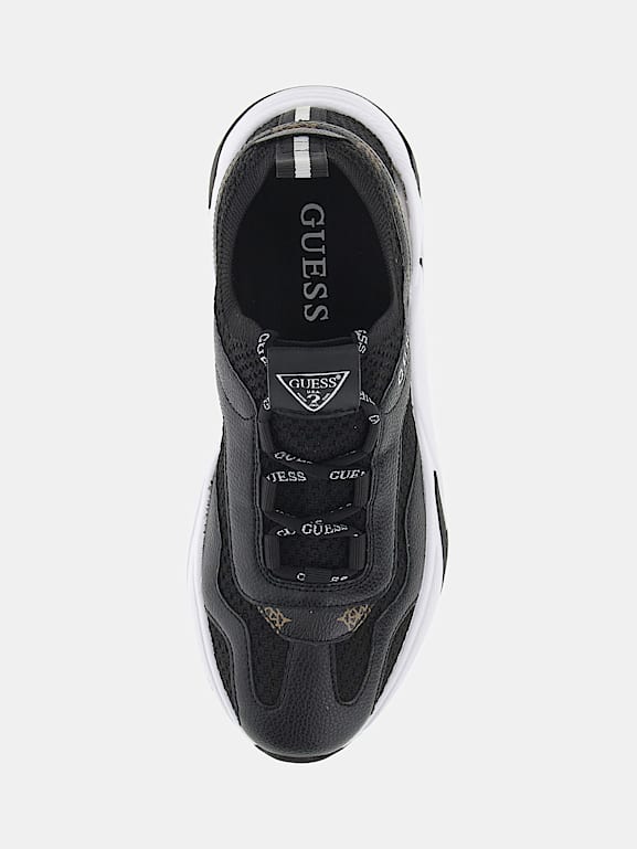 GUESS Geniver contrasting material running shoe Women
