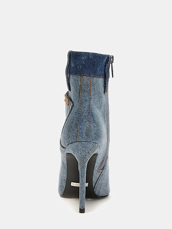 GUESS Avon denim ankle boots Women