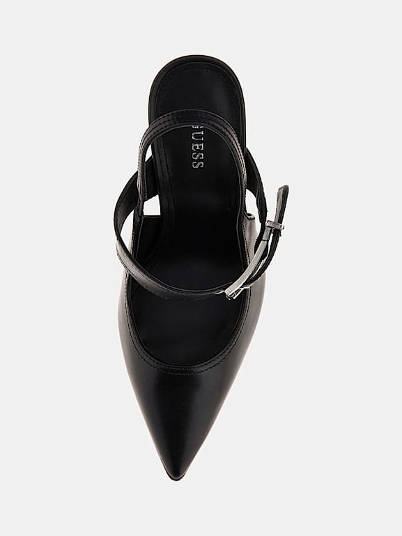 Mamelu knotted slingback pumps cheap