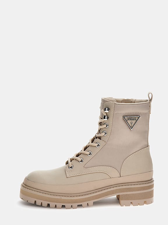 Guess placing combat boots sale