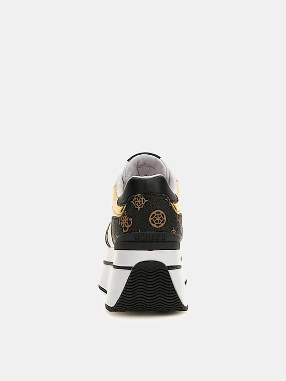 Guess platform tennis shoes new arrivals