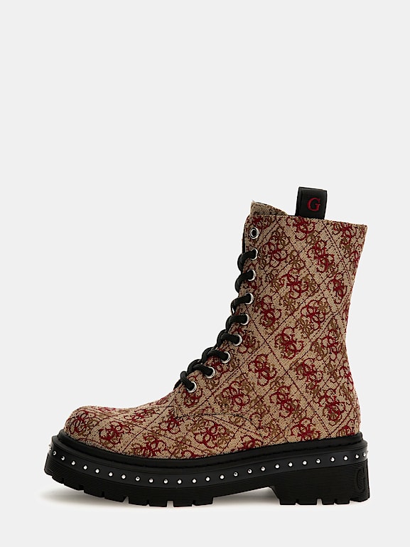 Guess shop boots leopard