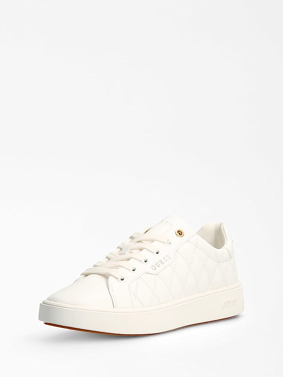 Quilted sneaker sales