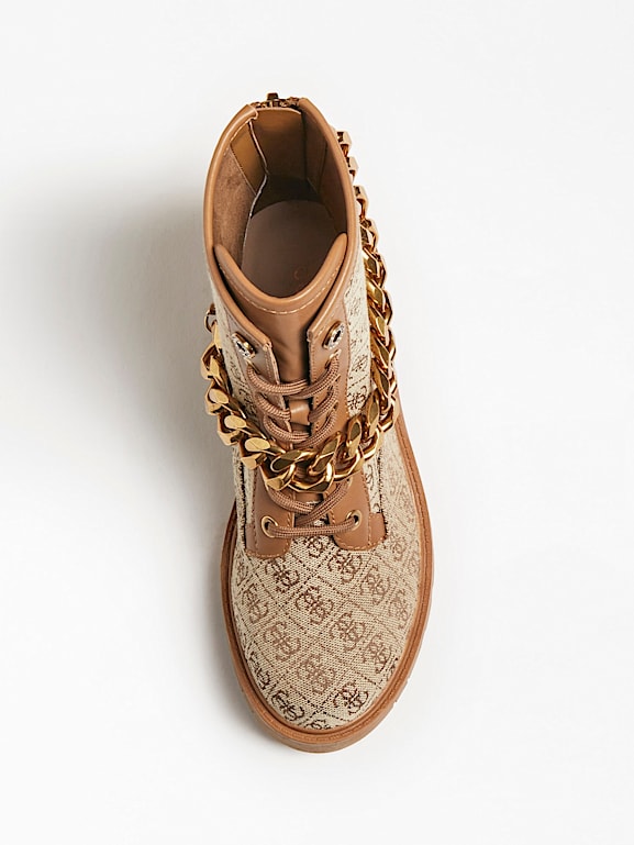 Guess shop gold boots
