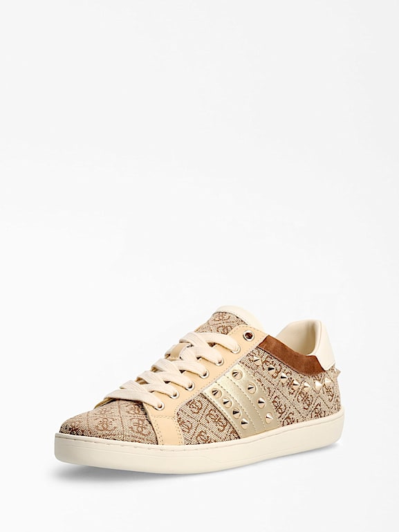 Guess sneaker beige sales