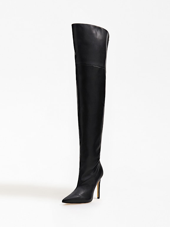 Faux leather Amaze high boots Women GUESS Past Collections