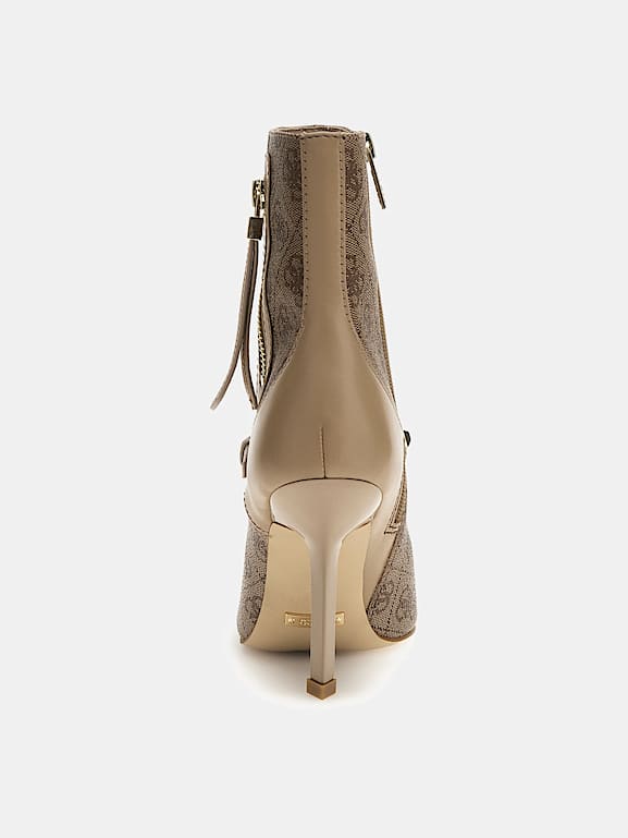 Guess alysa online peep toe booties
