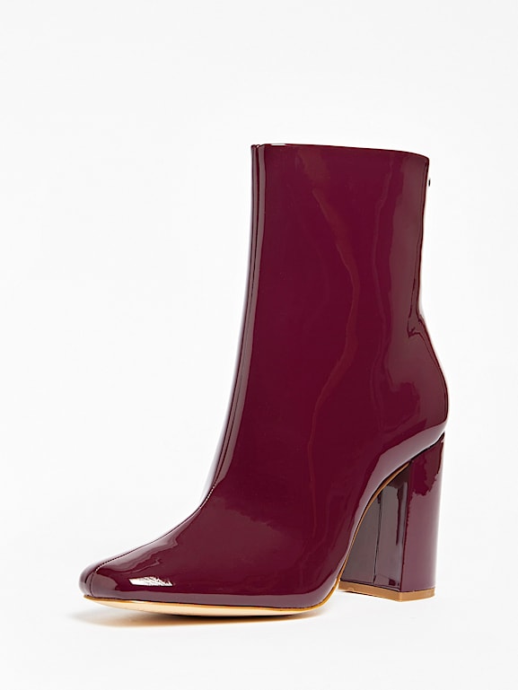 Guess top burgundy boots