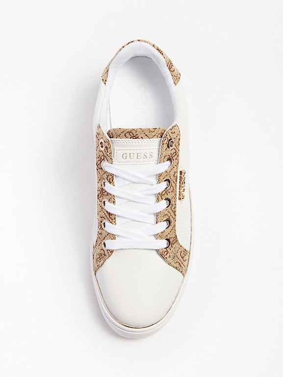 Beckie logo print sneaker guess discount