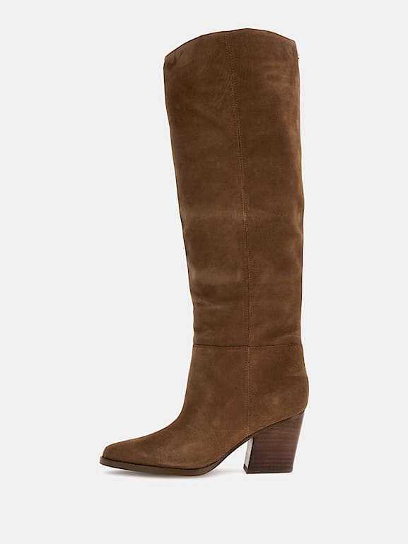 Guess hot sale boots suede