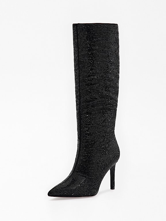 Guess sequin boots hotsell