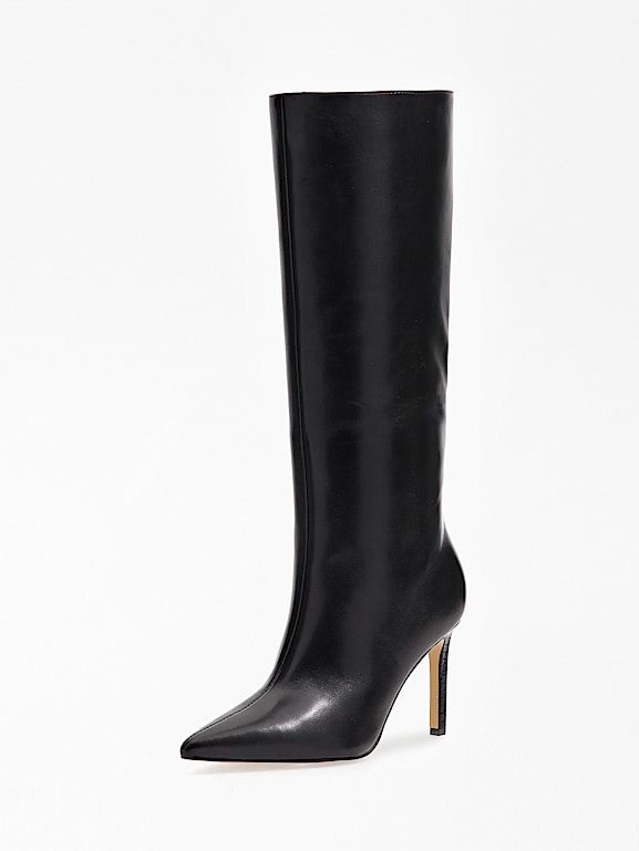 Knee high guess boots outlet