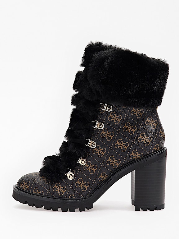 Galway 4G logo low boots Women GUESS Past Collections