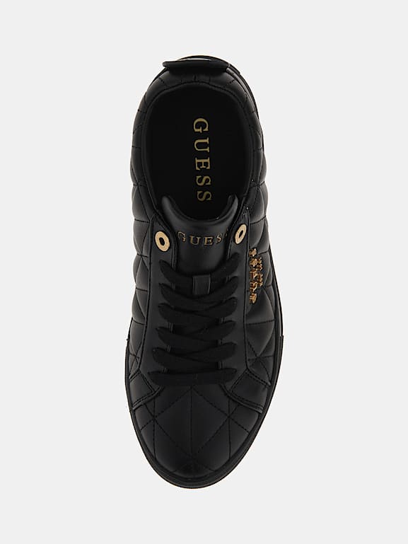 Guess quilted slip on sneakers cheap