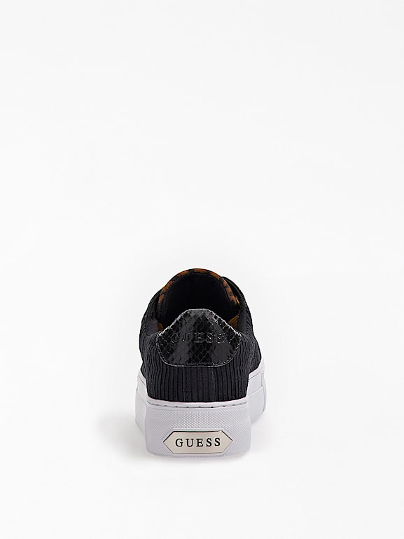 Sneakers leopardate guess top