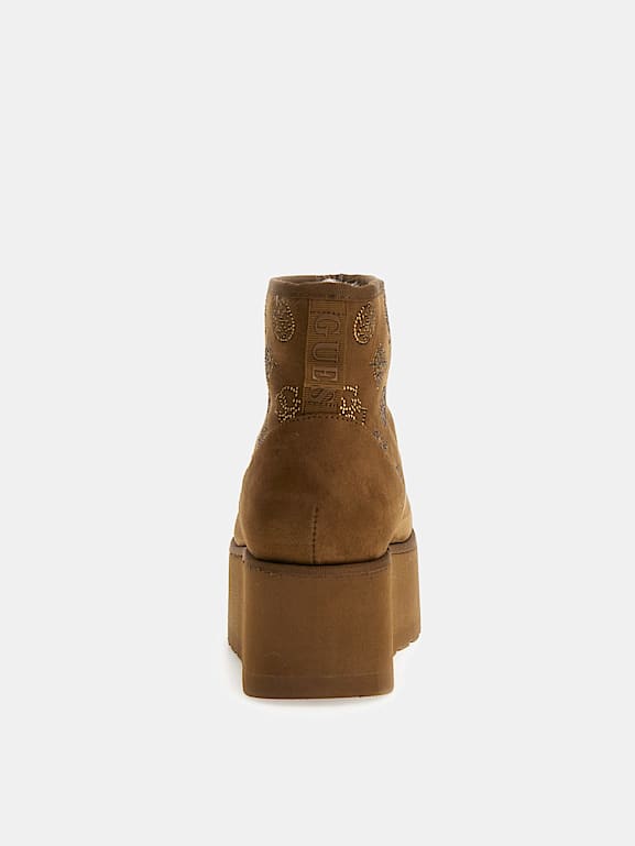 Guess rhinestone discount boots
