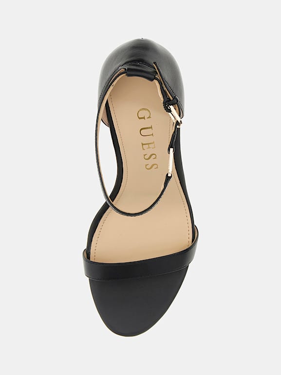 GUESS Kabail genuine leather sandals Women