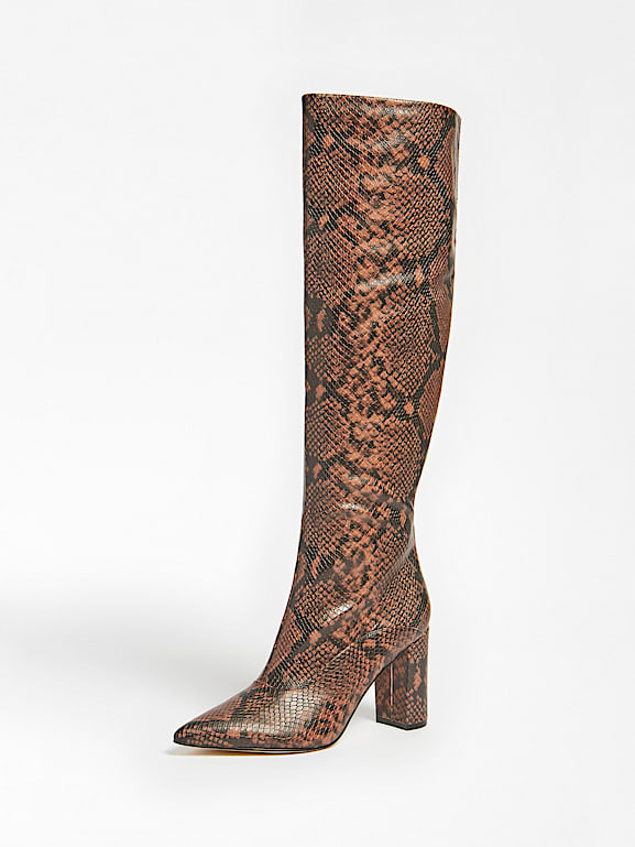 GUESS BOTTES HAUTES LADIE IMPRIM PYTHON