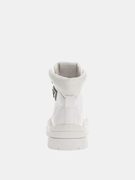 Guess boots white cheap
