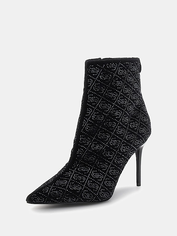 Guess rhinestone new arrivals boots