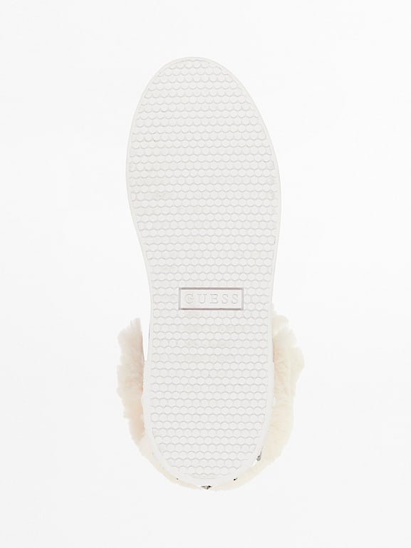 Scarpe guess store con pelliccia
