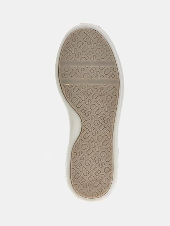 Guess hoge best sale sneakers wit