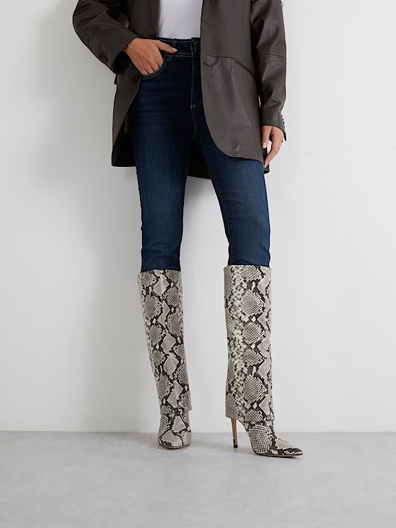 Chaussure imprimé python 2025
