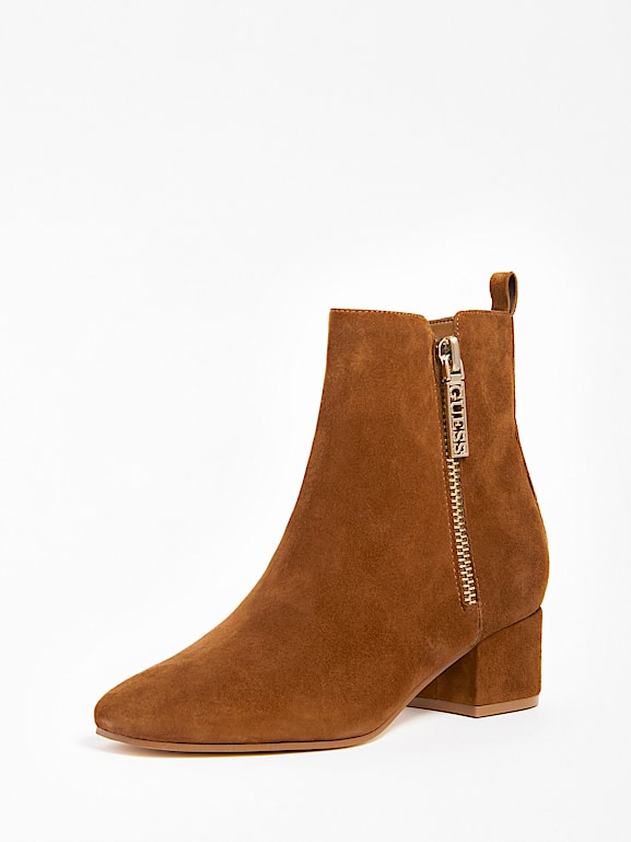 Guess suede booties clearance
