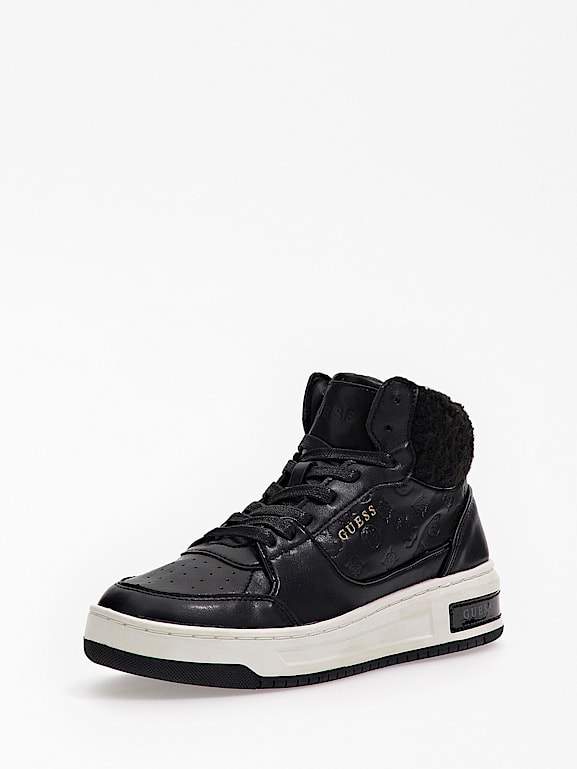 Sneaker montante Tullia logo gaufr Femme GUESS Collections Pass es