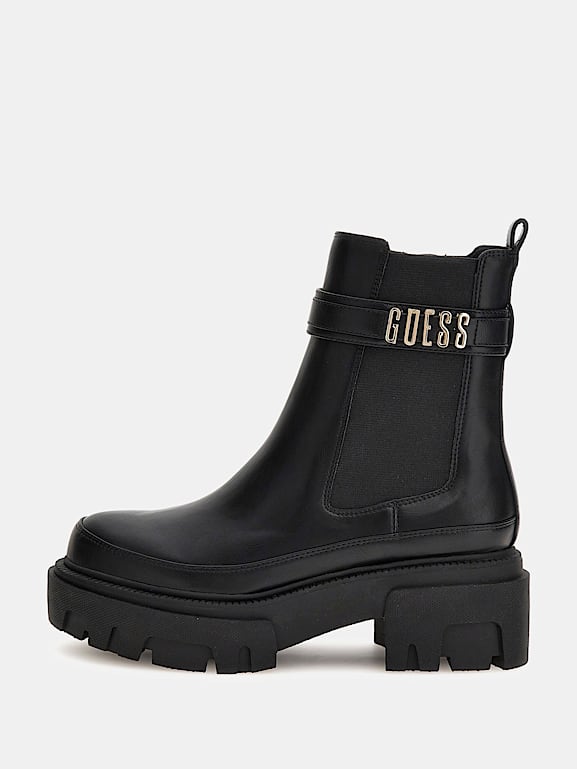 Guess enkellaarsjes on sale