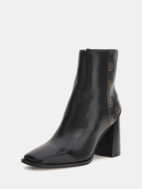 Guess leather ankle boots store