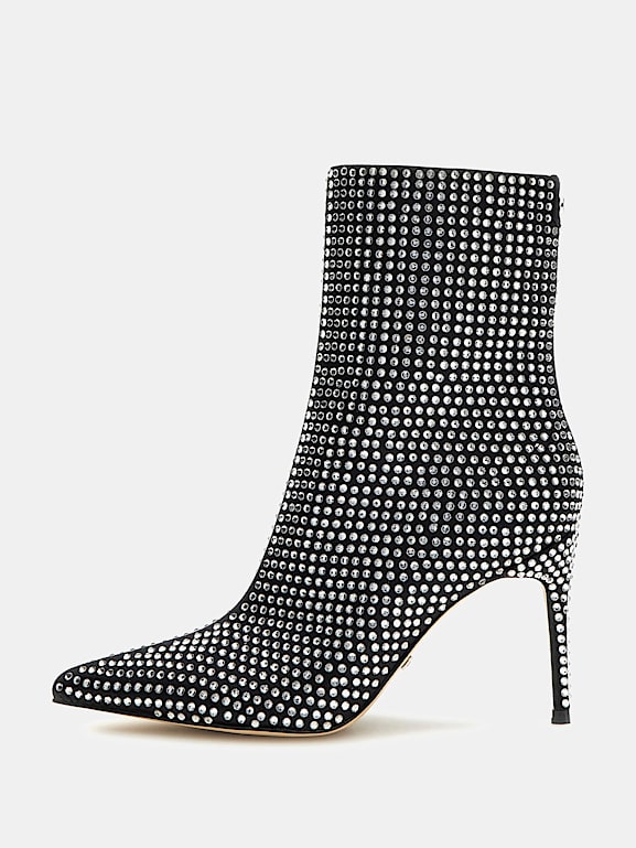 Rhinestone boots for women new arrivals
