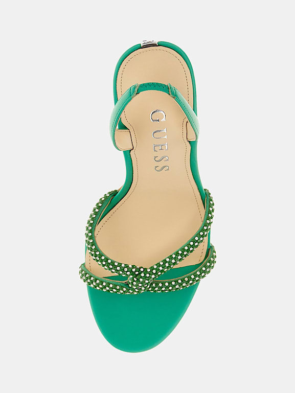 GUESS Naomis rhinestone sandals Women