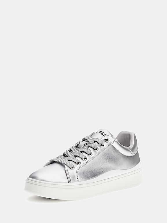 Silver discount sneaker number
