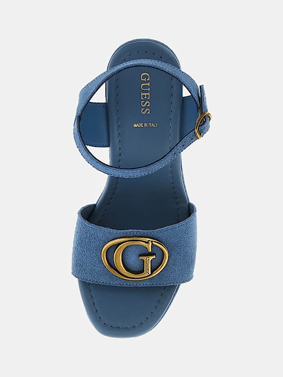 GUESS Clody suede sandals Women