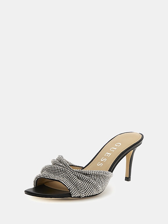 Guess rhinestone sandals on sale