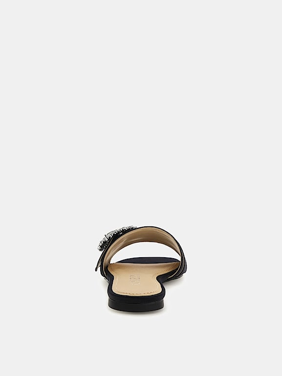 GUESS Jolly satin sandals Women