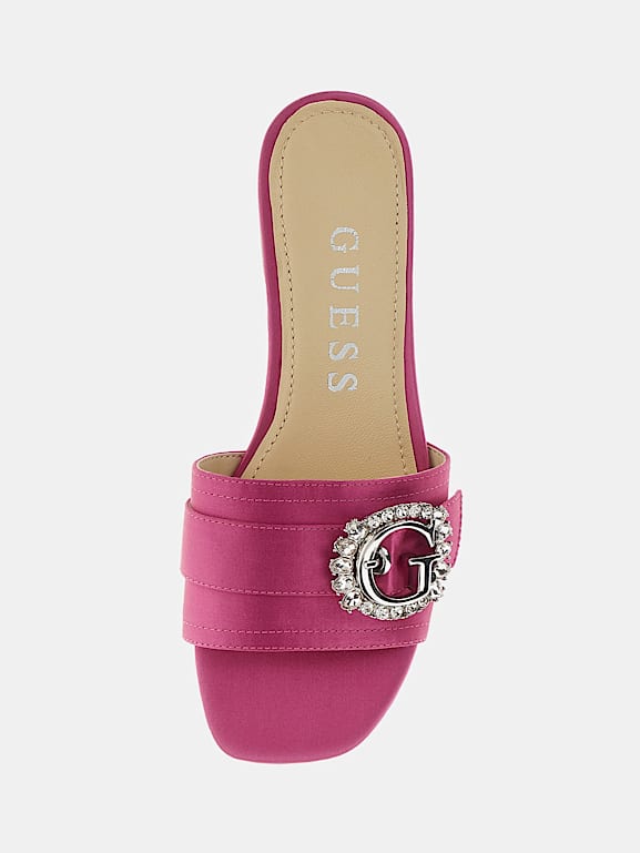 GUESS Jolly satin sandals Women