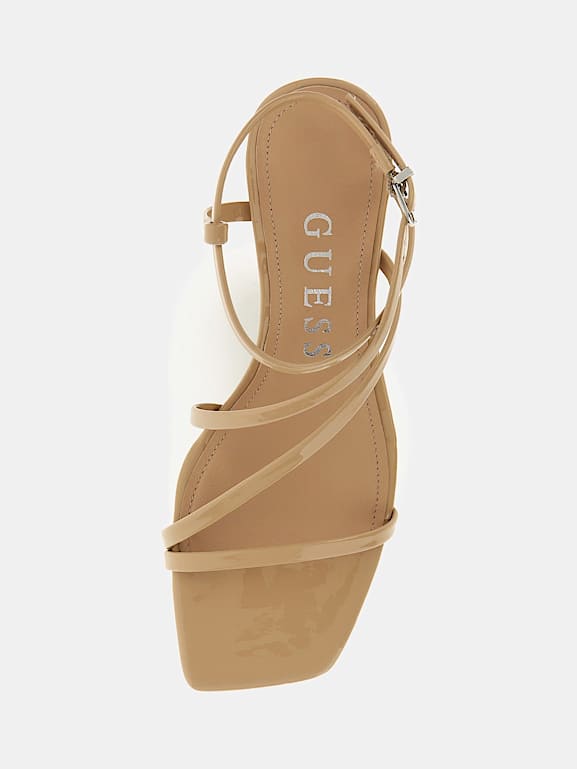 Guess leather sandals clearance