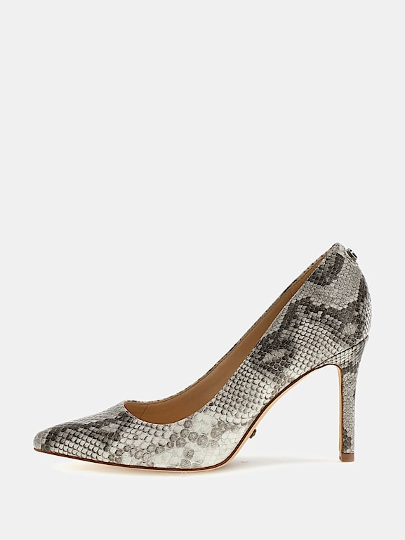 Escarpin imprimé python shop