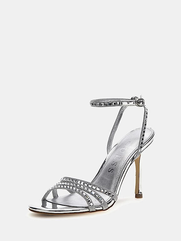 GUESS Divinit laminated sandals