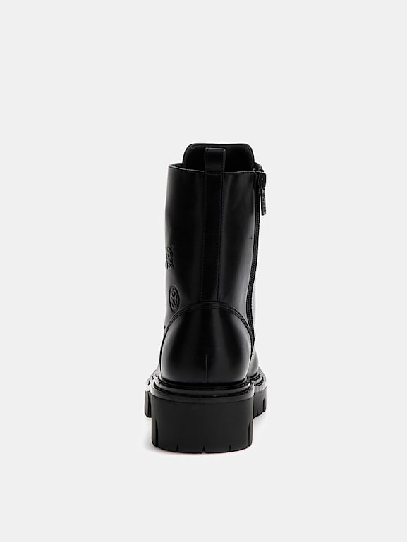 Guess grove combat booties shop