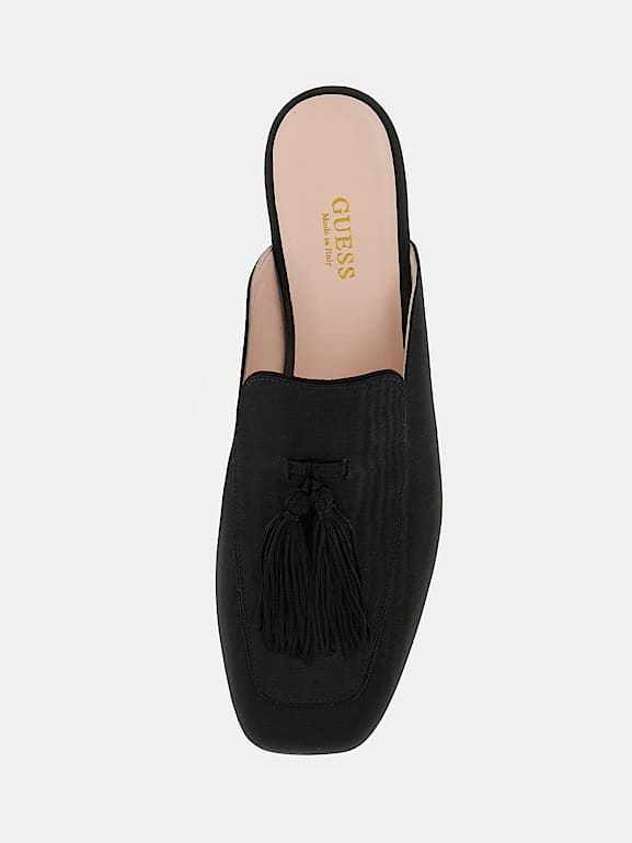 Tassel mules deals
