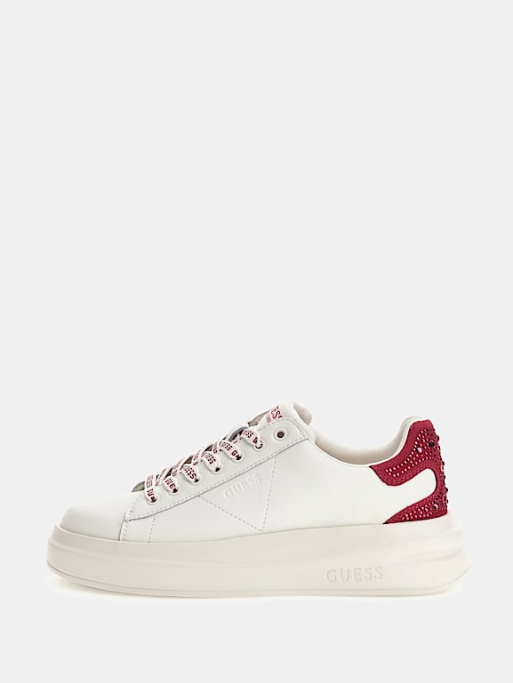 GUESS Elbina genuine leather sneakers