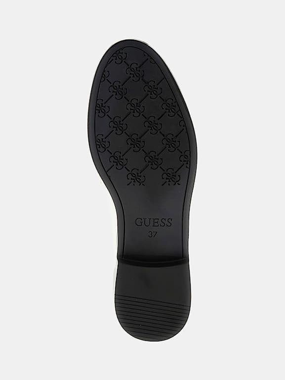 GUESS® Mokassin Kaine Lackleder-Optik Damen