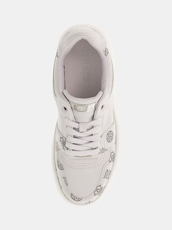 GUESS Sneaker Queenz 4G und Peony Logo