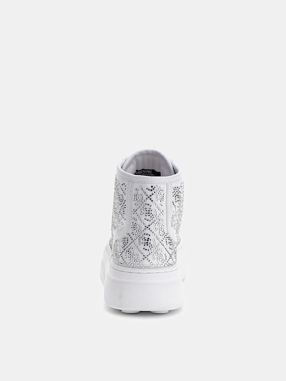 Rhinestone high tops discount