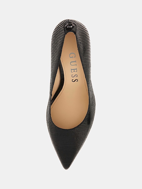 GUESS Escarpin Rica cuir veritable Femme